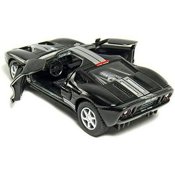 2006 Ford GT black kinsmart toy car model 1/36 scale diecast metal open doors